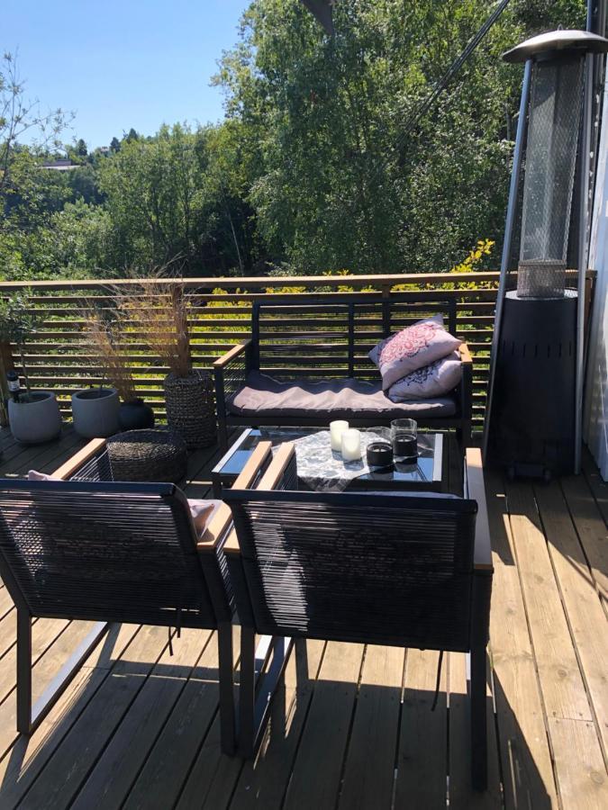 Appartamento Aid Og Svein' S Sentrumsnaere Panorama Hjem Kristiansand Esterno foto