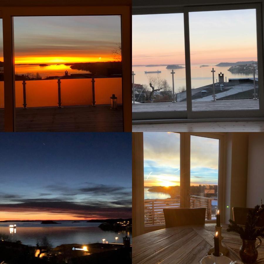 Appartamento Aid Og Svein' S Sentrumsnaere Panorama Hjem Kristiansand Esterno foto